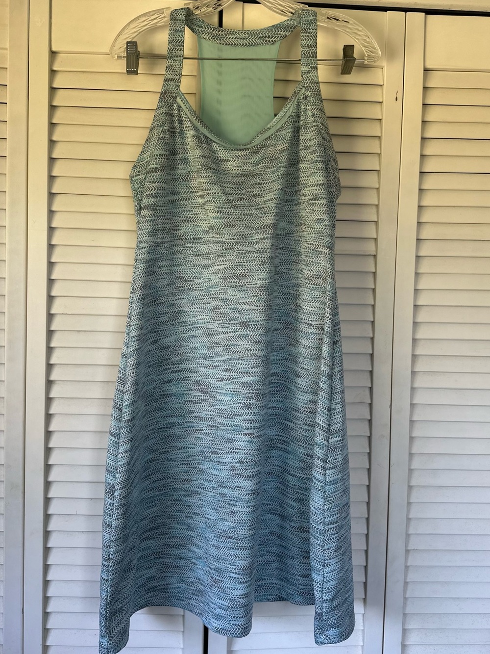 MPG Light Aqua Activewear Dress
